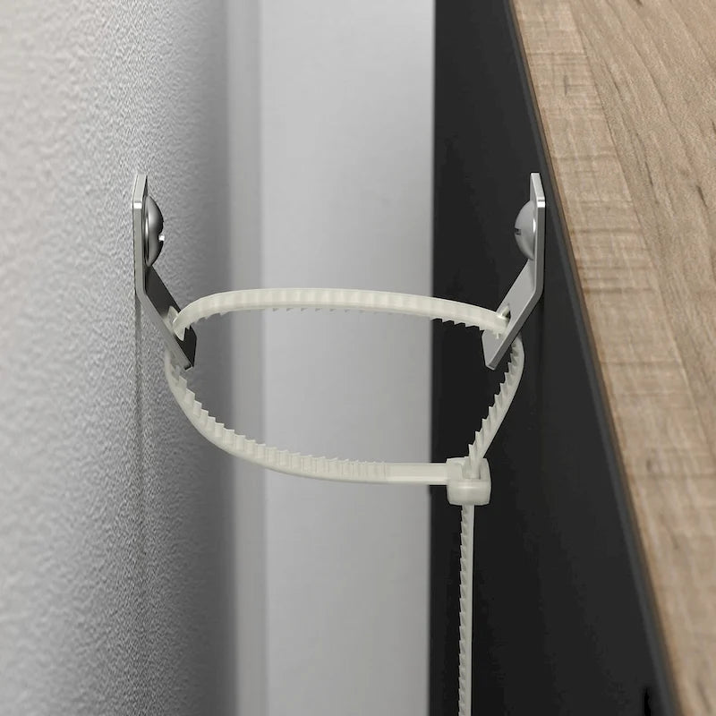 Étagère à 2 tablettes avec tablette réglable