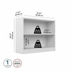 Étagère à 2 tablettes avec tablette réglable