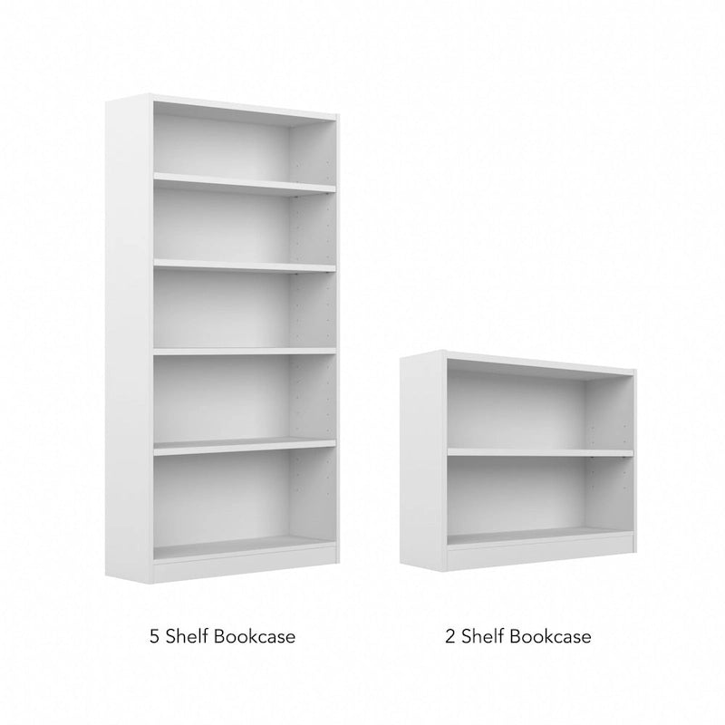 Étagère à 2 tablettes avec tablette réglable