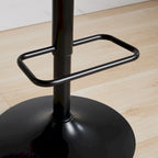 Tabourets de bar pivotants (lot de 2) avec assise rembourrée et hauteur réglable