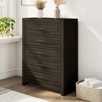 Commode à 5 tiroirs au fini boisé