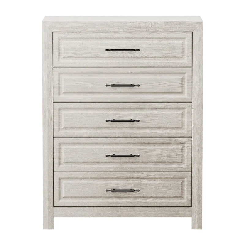 Commode à 5 tiroirs au fini boisé