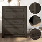 Commode à 5 tiroirs au fini boisé