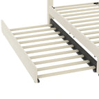 Lit plateforme Queen avec tiroirs de rangement, port USB et veilleuse