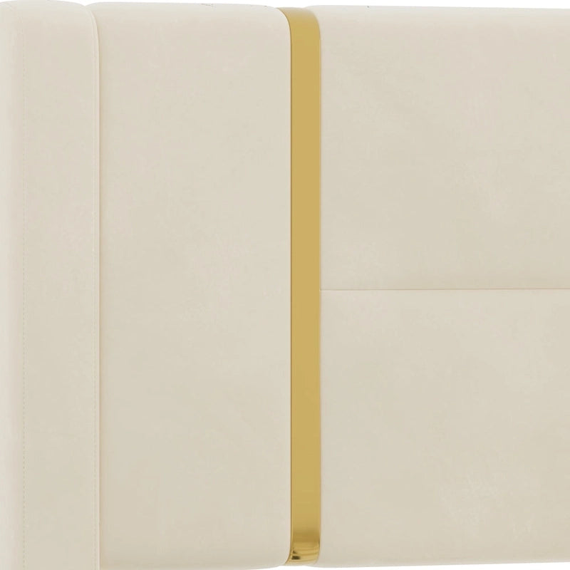 Lit plateforme Queen avec tiroirs de rangement, port USB et veilleuse