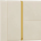 Lit plateforme Queen avec tiroirs de rangement, port USB et veilleuse