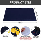 Tapis de protection pour chaise de bureau – sols durs – 140 x 89 cm