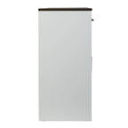 Buffet 3 tiroirs avec portes à détails en X, 146,8 cm de large