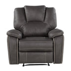 Fauteuil inclinable manuel en similicuir