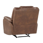 Fauteuil inclinable manuel en similicuir