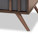 Table basse moderne à 1 tiroir avec étagères