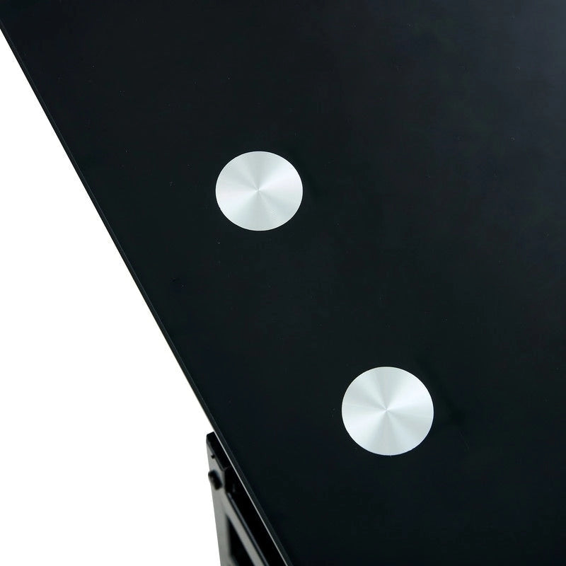 Table basse en verre relevable avec rangement
