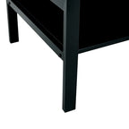 Table basse en verre relevable avec rangement