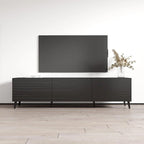Meuble TV 73 po avec rangement – Meuble de divertissement moderne