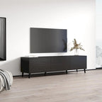 Meuble TV 73 po avec rangement – Meuble de divertissement moderne