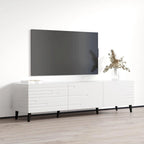 Meuble TV 73 po avec rangement – Meuble de divertissement moderne