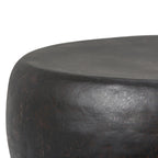 Table d'appoint en métal de style industriel, entièrement assemblée – 20 l x 20 P x 22 H