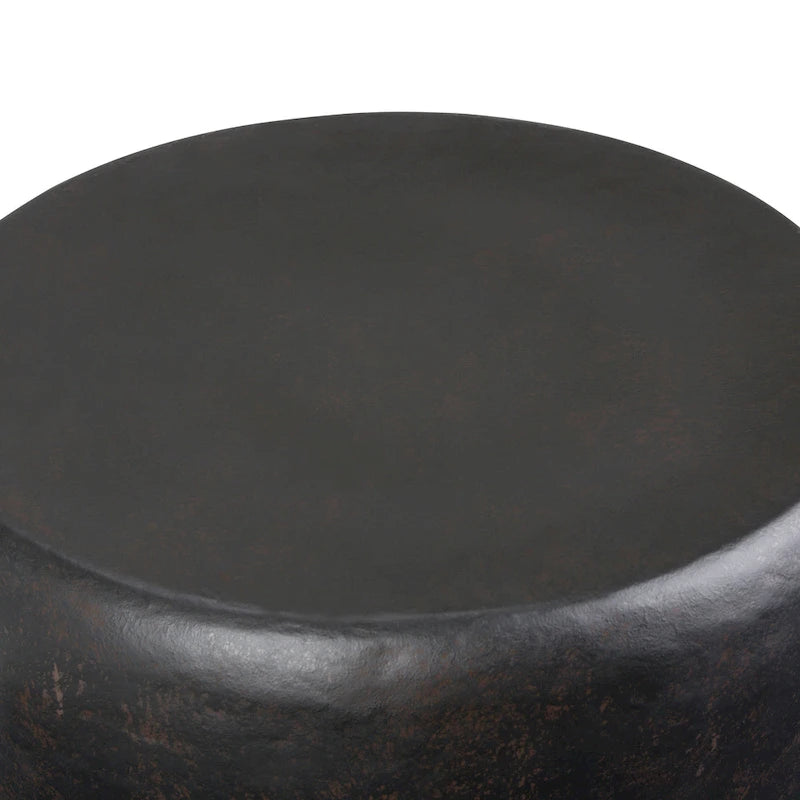 Table d'appoint en métal de style industriel, entièrement assemblée – 20 l x 20 P x 22 H