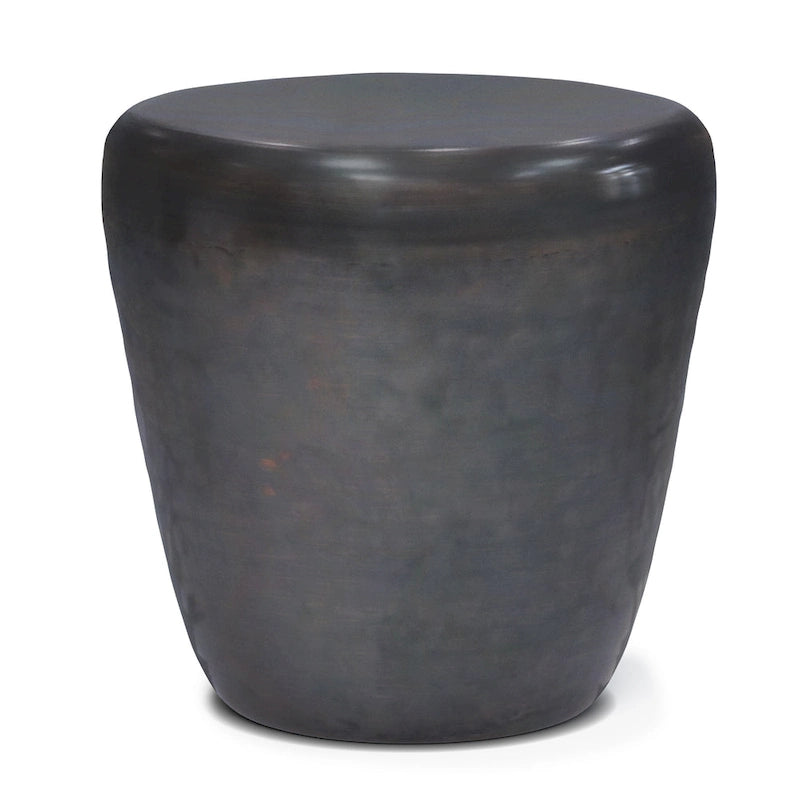 Table d'appoint en métal de style industriel, entièrement assemblée – 20 l x 20 P x 22 H