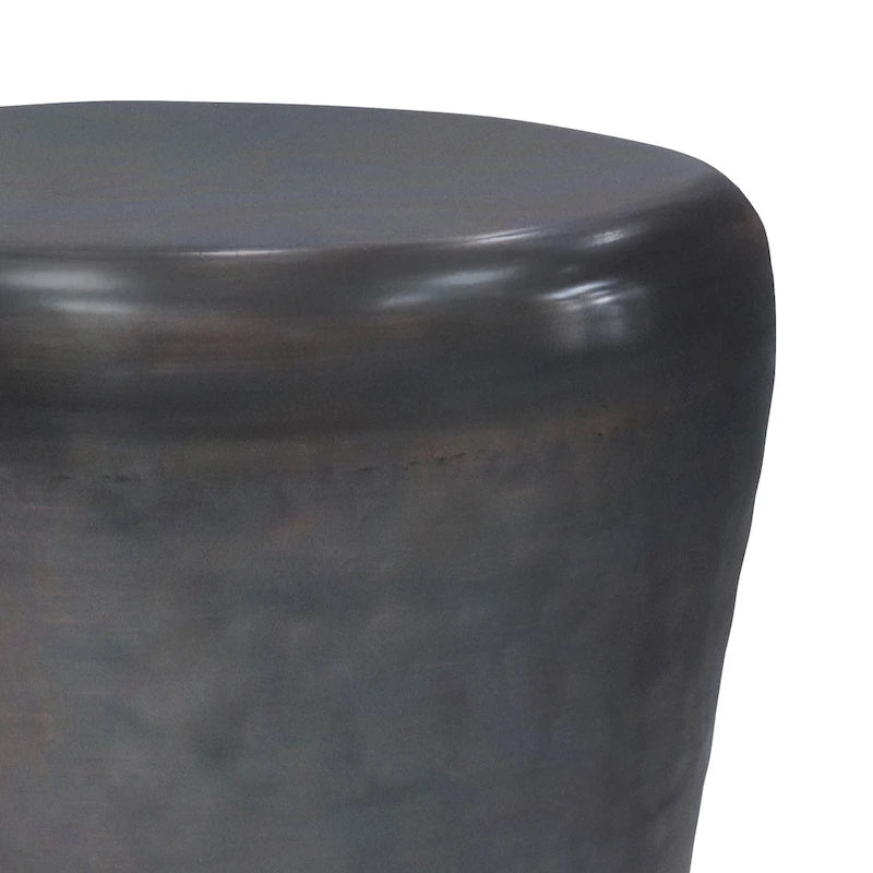 Table d'appoint en métal de style industriel, entièrement assemblée – 20 l x 20 P x 22 H