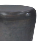Table d'appoint en métal de style industriel, entièrement assemblée – 20 l x 20 P x 22 H