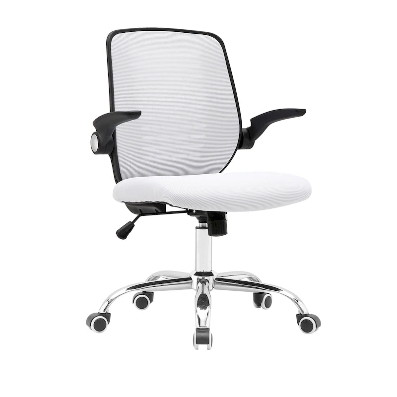 Chaise de bureau mi-haute à dossier en maille avec assise réglable