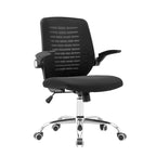 Chaise de bureau mi-haute à dossier en maille avec assise réglable