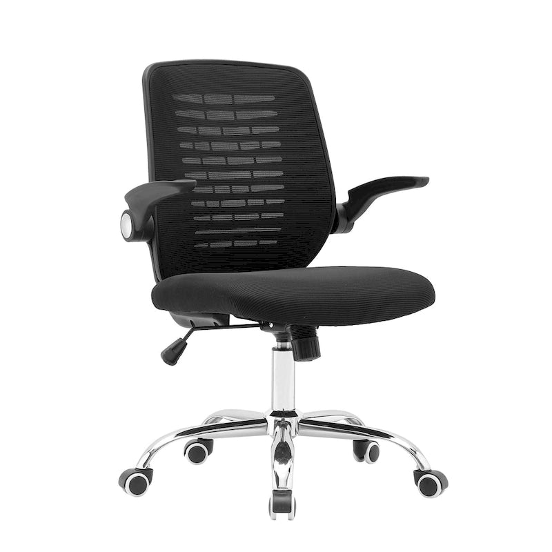 Chaise de bureau mi-haute à dossier en maille avec assise réglable