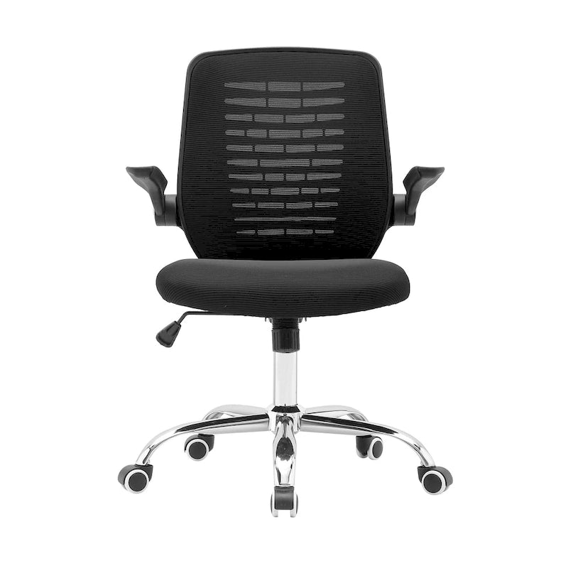 Chaise de bureau mi-haute à dossier en maille avec assise réglable