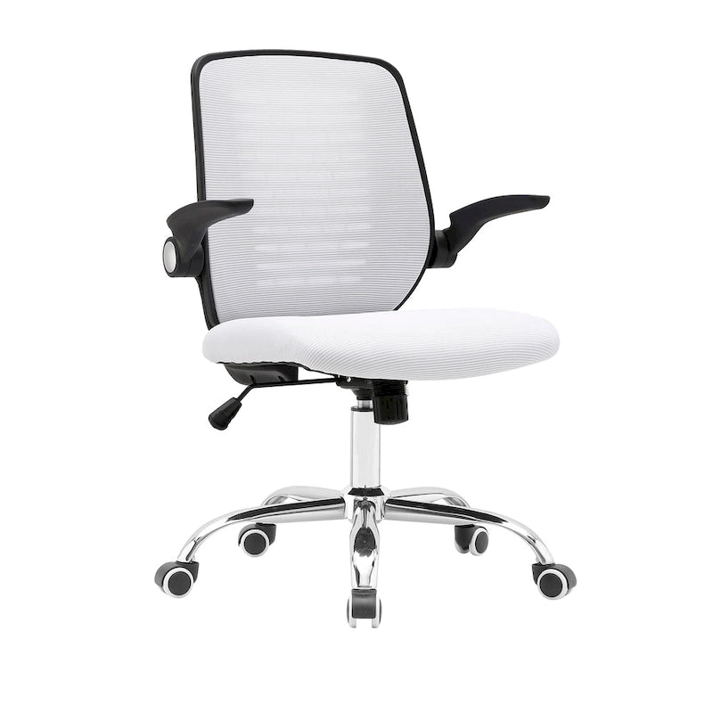 Chaise de bureau mi-haute à dossier en maille avec assise réglable