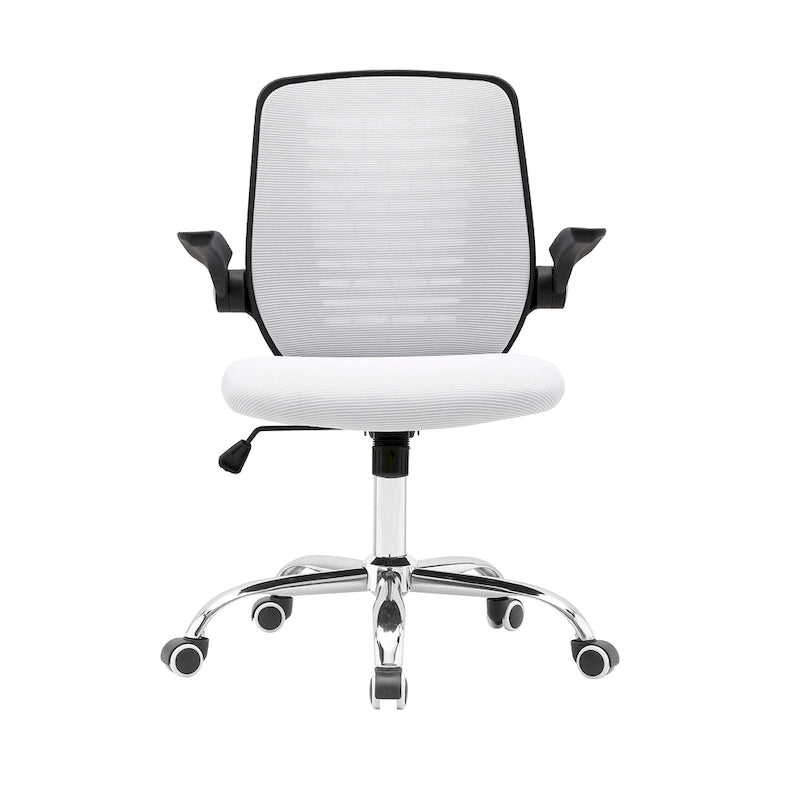Chaise de bureau mi-haute à dossier en maille avec assise réglable