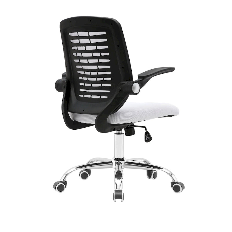 Chaise de bureau mi-haute à dossier en maille avec assise réglable