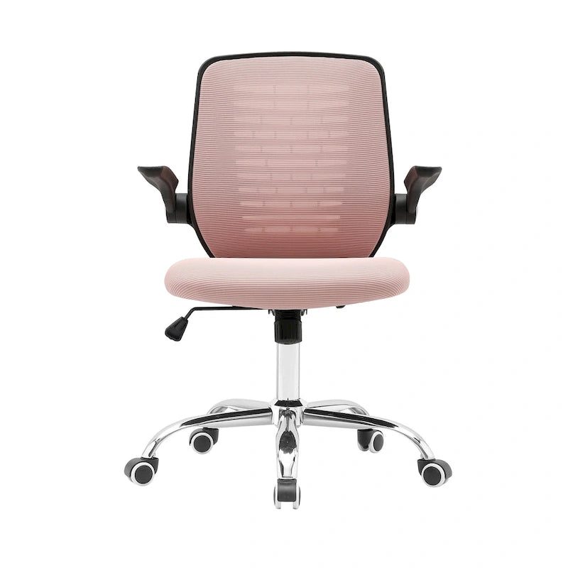 Chaise de bureau mi-haute à dossier en maille avec assise réglable