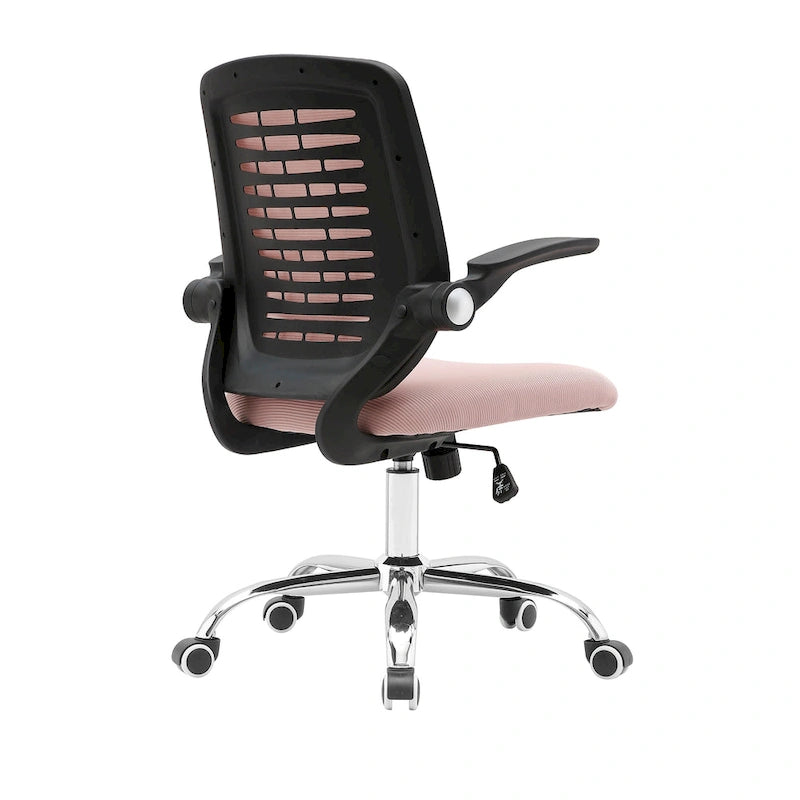 Chaise de bureau mi-haute à dossier en maille avec assise réglable