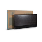 Lit plateforme King-Size rembourré en similicuir