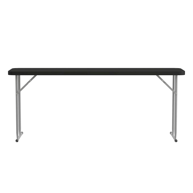 Table de formation rectangulaire pliante en plastique de 6 pieds