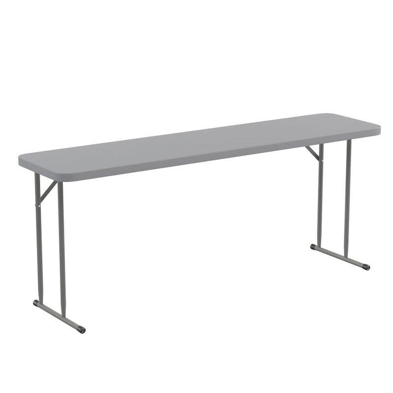 Table de formation rectangulaire pliante en plastique de 6 pieds