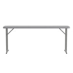 Table de formation rectangulaire pliante en plastique de 6 pieds