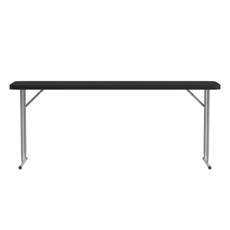 Table de formation rectangulaire pliante en plastique de 6 pieds