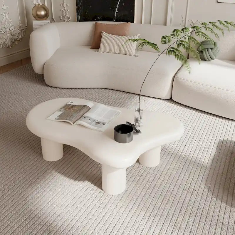 Table basse en forme de nuage de 101,6 cm