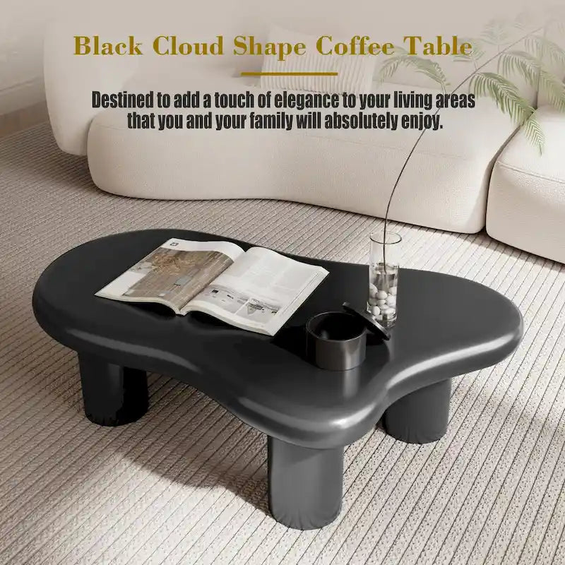 Table basse en forme de nuage de 101,6 cm