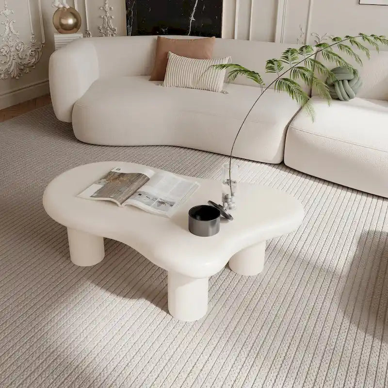 Table basse en forme de nuage de 101,6 cm