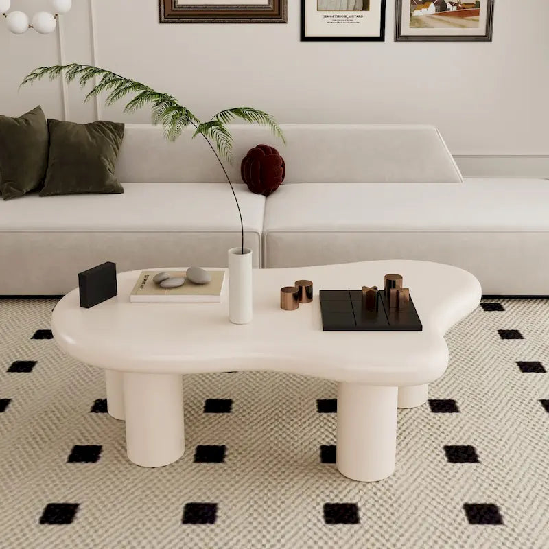 Table basse en forme de nuage de 101,6 cm
