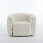 Fauteuil pivotant rembourré