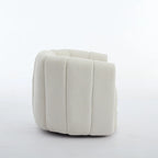 Fauteuil pivotant rembourré