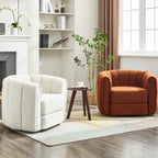 Fauteuil pivotant rembourré