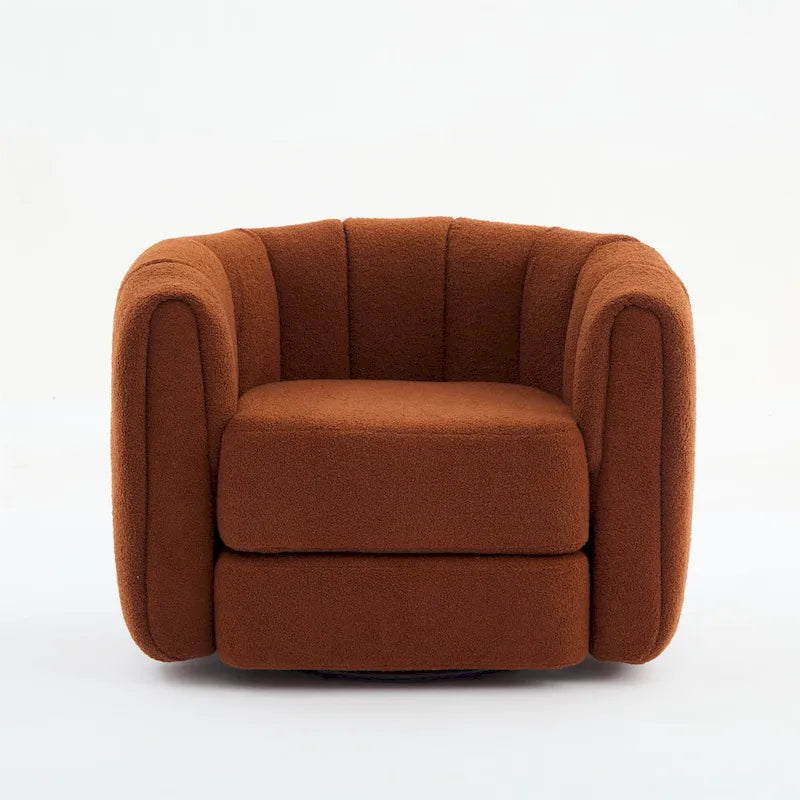 Fauteuil pivotant rembourré