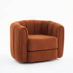 Fauteuil pivotant rembourré