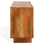 Buffet en bois d'acacia 4 tiroirs Hewitt - 68L x 18P x 30H