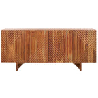 Buffet en bois d'acacia 4 tiroirs Hewitt - 68L x 18P x 30H